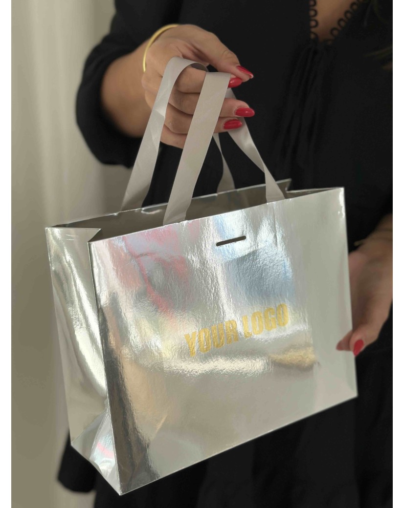 copy of Weiße Luxuspapiertüte – Größe XS  (16x8x16cm)