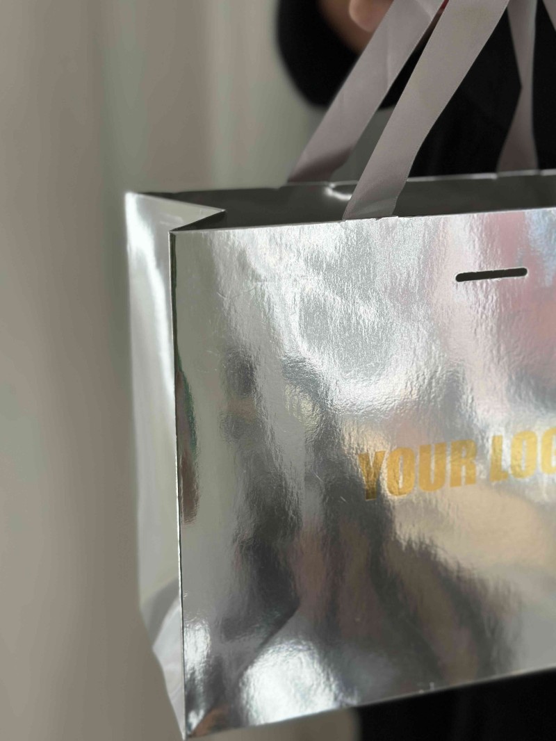 copy of Luxury paper bags - White XS - Ribbon handles