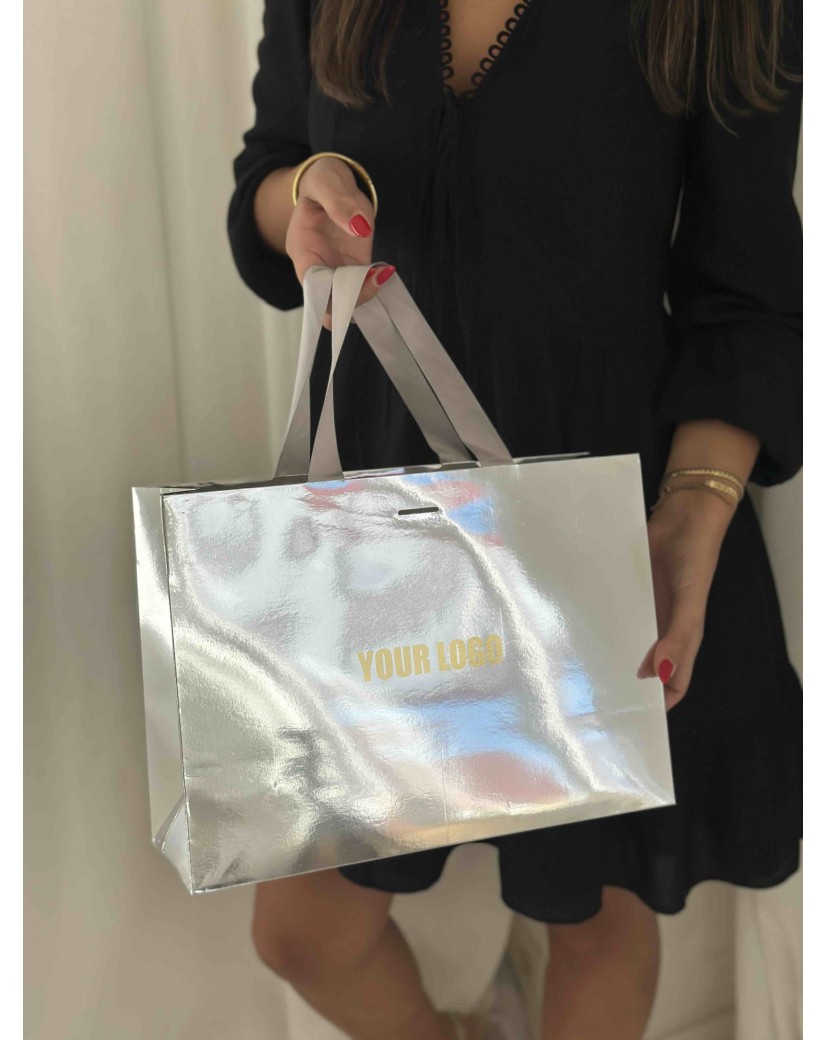 copy of Weiße Luxuspapiertüte – Größe XS  (16x8x16cm)