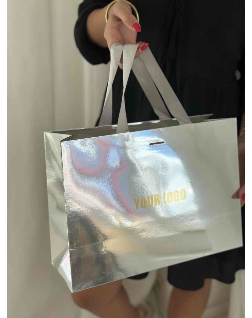 copy of Weiße Luxuspapiertüte – Größe XS  (16x8x16cm)
