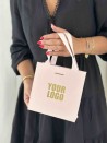 LUXUSPAPIERTASCHE ROSA – ROSA HENKEL – XS (16x8x16 cm)