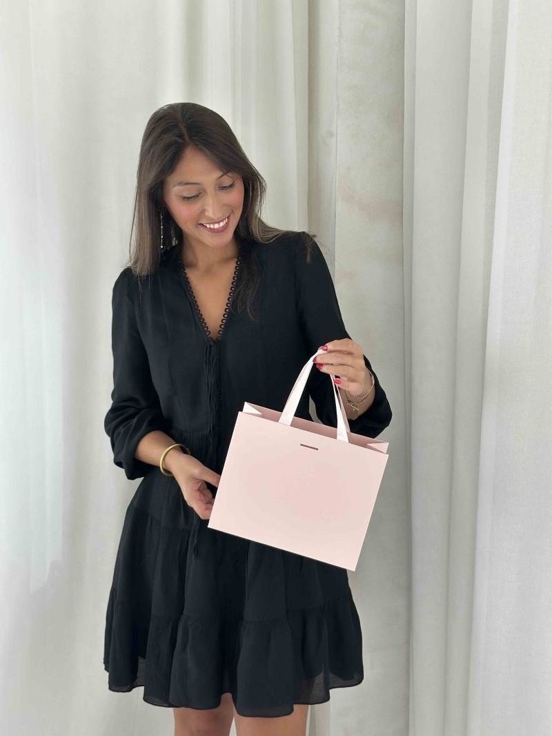copy of Luxury paper bags - White XS - Ribbon handles