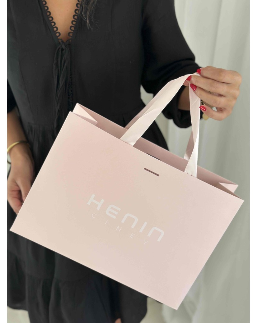 copy of Luxury paper bags - White XS - Ribbon handles
