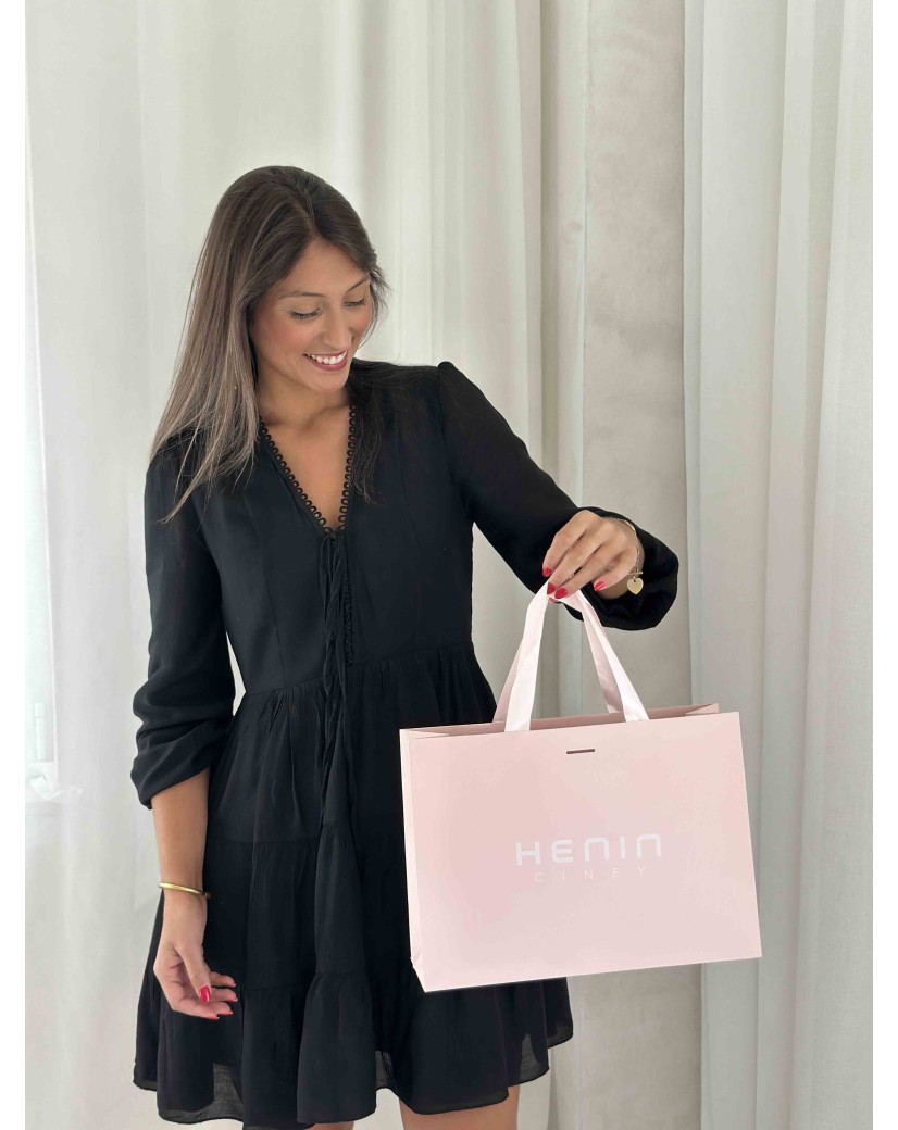 copy of Luxury paper bags - White XS - Ribbon handles