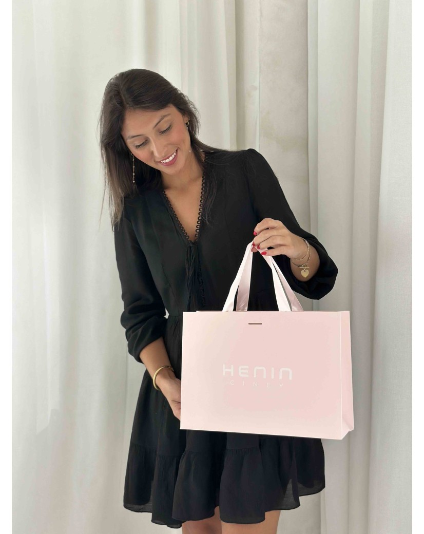 copy of Luxury paper bags - White XS - Ribbon handles