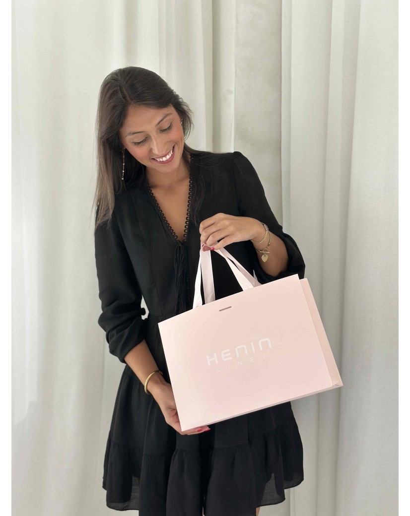 copy of Luxury paper bags - White XS - Ribbon handles