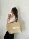 NICE BAG – DISCO GOLD – L (58 x 24 x 35 cm)