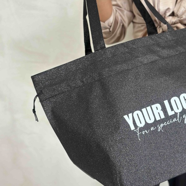 NICE BAG – DISCO BLACK – L (58 x 24 x 35 cm)