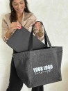 BOLSA NICE DISCO NEGRO – L (58x24x35 cm)