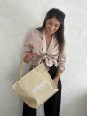 BOLSA NICE DISCO GOLD – M (40x14x30 cm)