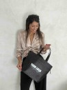 TASCHE NICE DISCO SCHWARZ – M (40x14x30 cm)