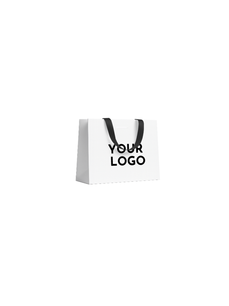 copy of Luxury paper bags - White XS - Ribbon handles