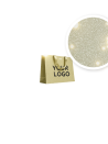 LUXURY PAPER BAG GOLD GLITTER – S (25x10x20 cm)