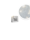 LUXURY PAPER BAG SILVER GLITTER – XS (16x8x16 cm)