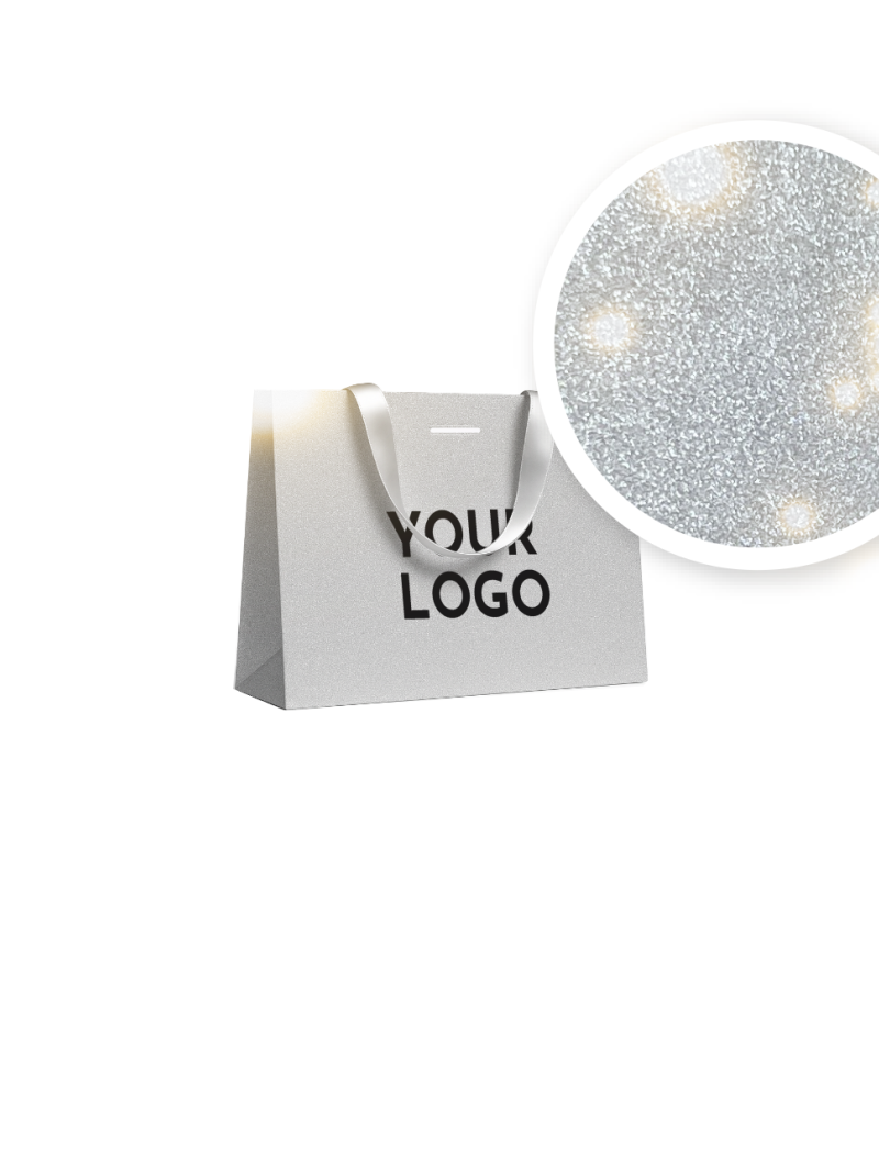 copy of Luxury paper bags - White XS - Ribbon handles