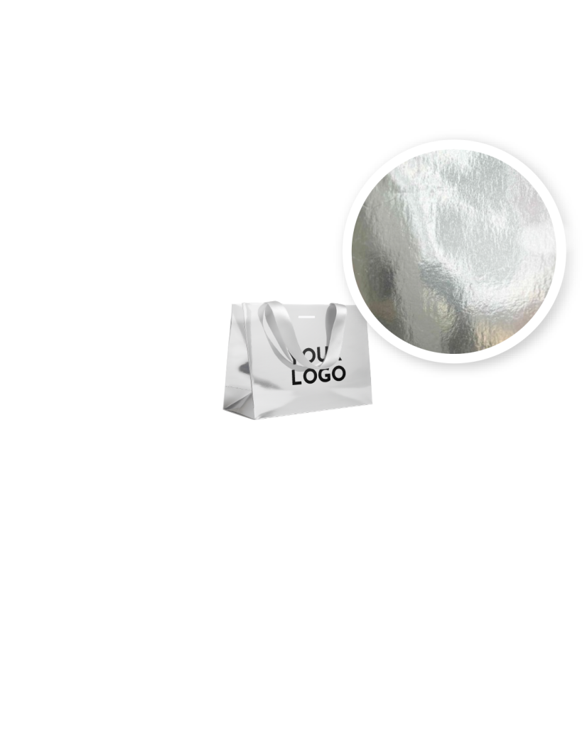 copy of Weiße Luxuspapiertüte – Größe XS  (16x8x16cm)