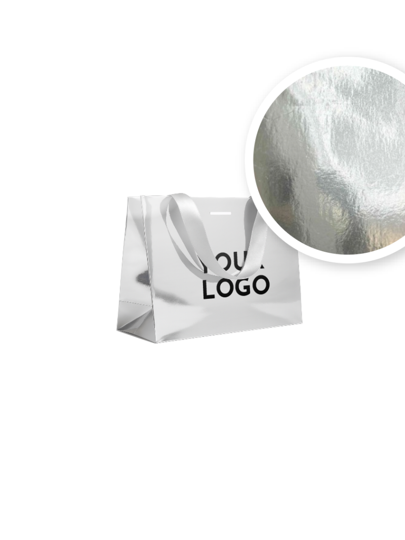 copy of Luxury paper bags - White XS - Ribbon handles