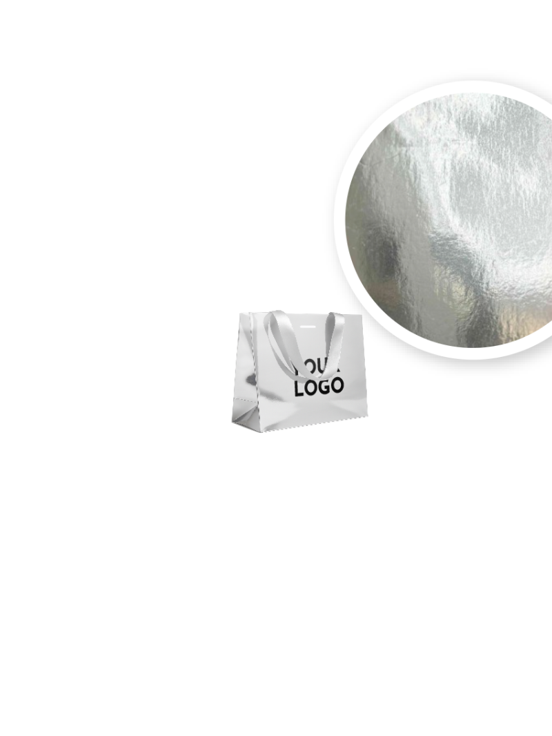 copy of Luxury paper bags - White XS - Ribbon handles