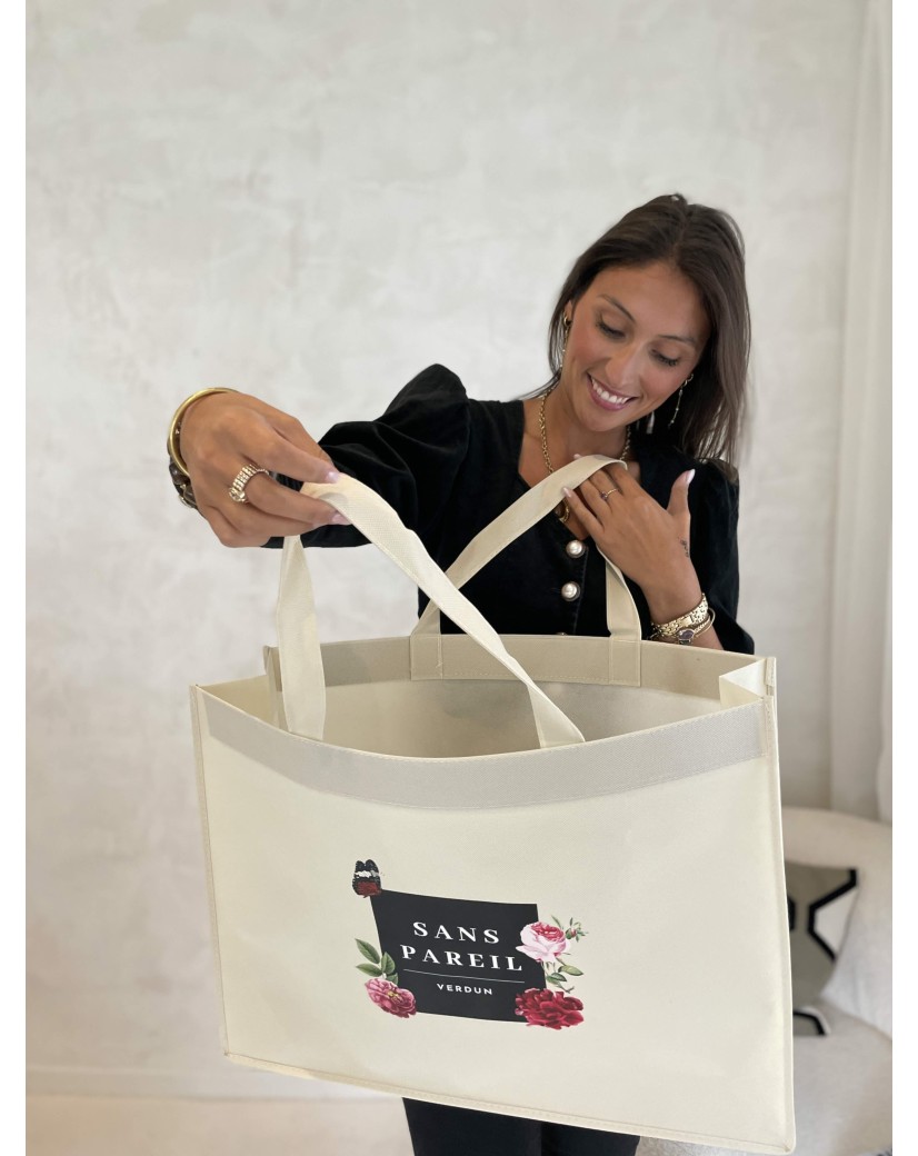 LYON BEIGE BAG - XL (55x14x40cm)