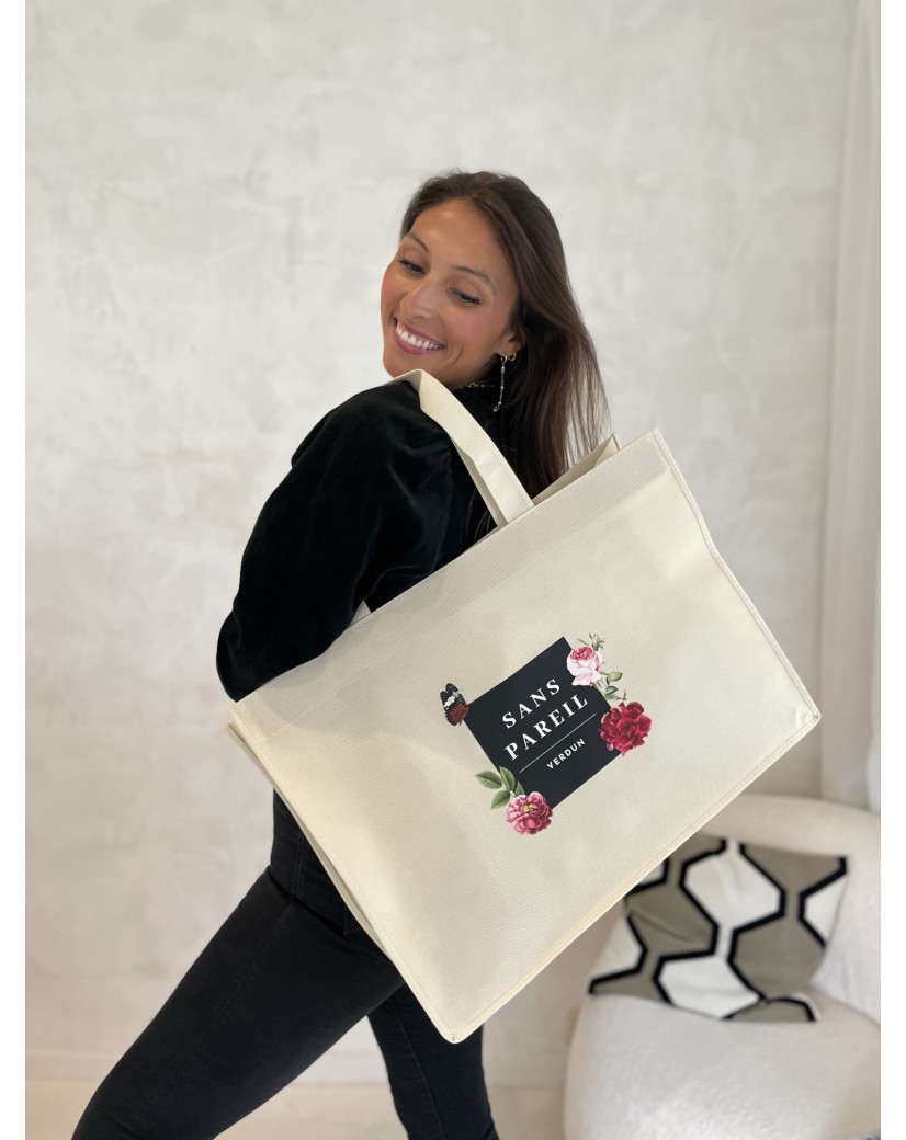 LYON BEIGE BAG - XL (55x14x40cm)