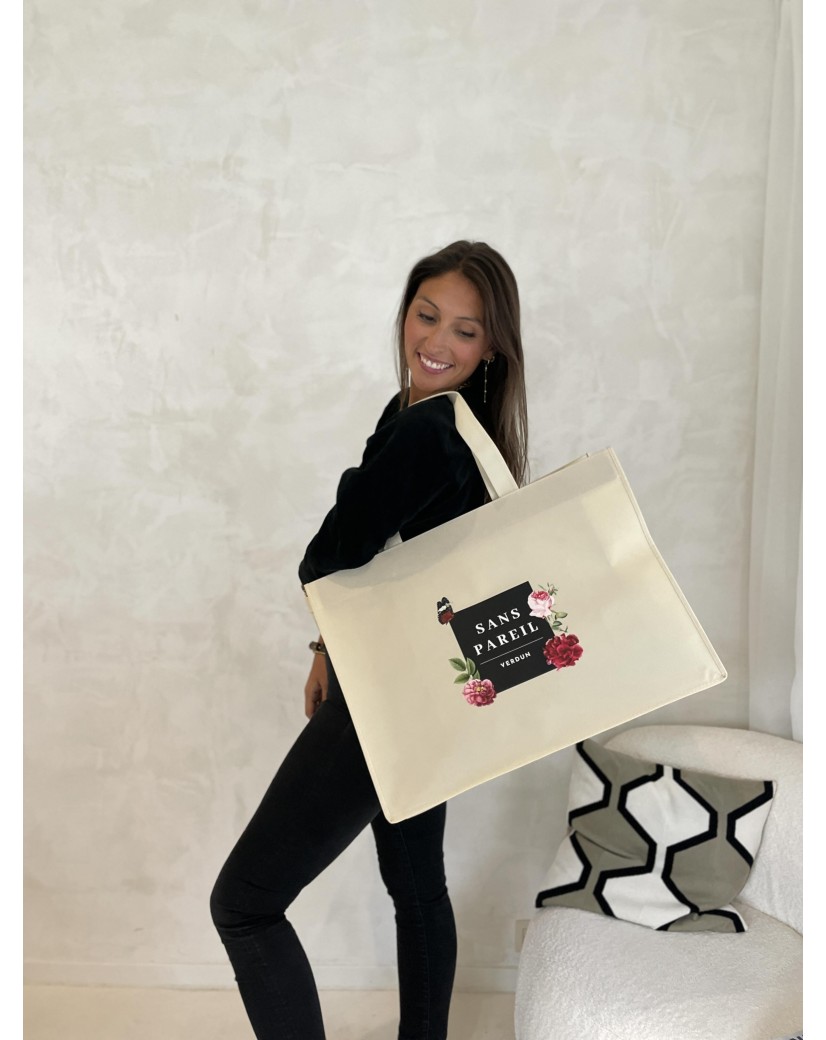 LYON BEIGE BAG - XL (55x14x40cm)