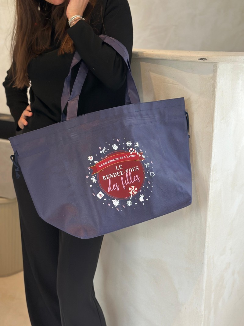 NICE BLUE BAG L  (58x24x35cm)
