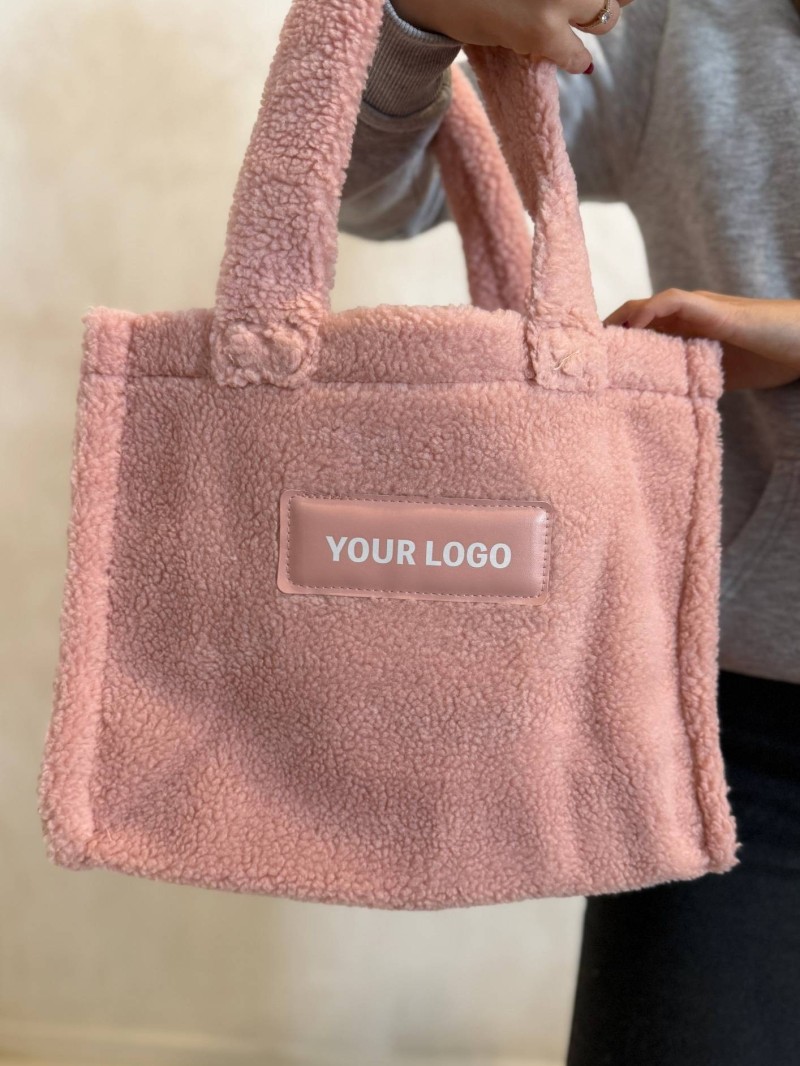 SAC TEDDY ROSE POUDRÉ