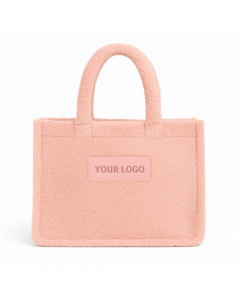 TEDDY BAG - POWDER PINK