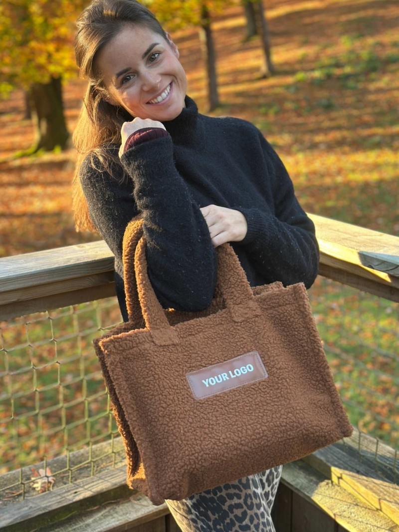 SAC TEDDY BRUN CHOCOLAT