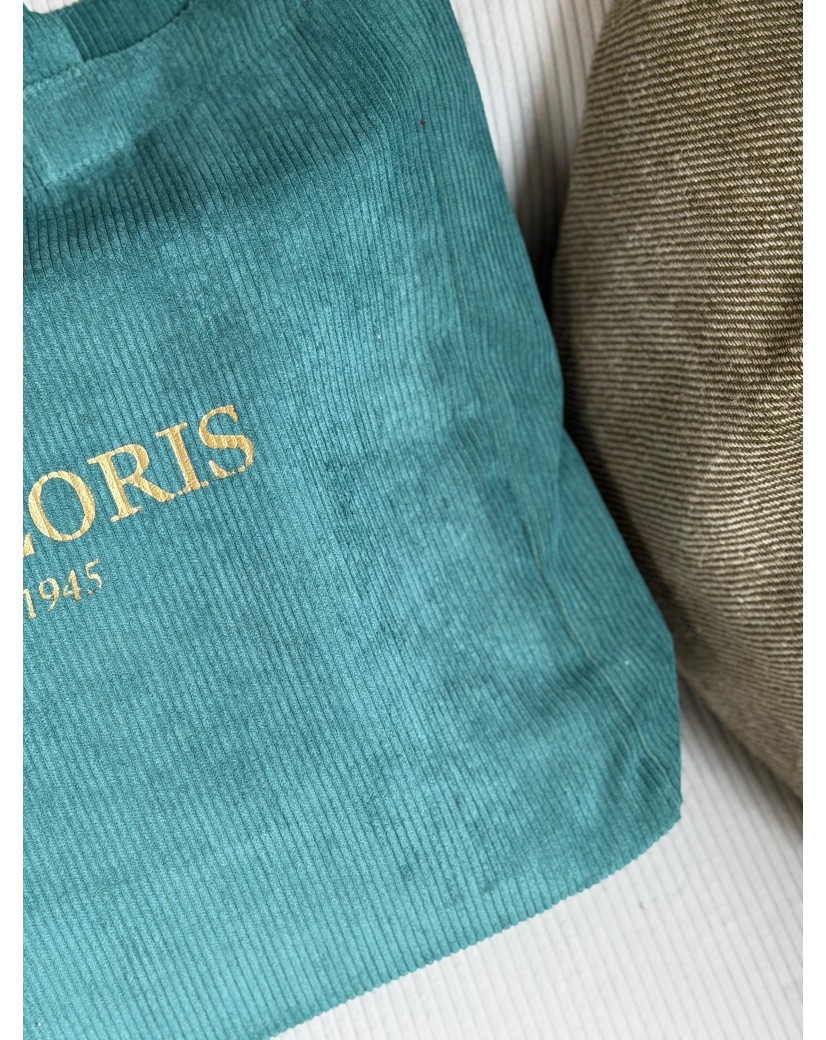 Kopie von OXFORD-TASCHE – ROSAFARBENER CORD (41,5 x 10 x 39 cm)