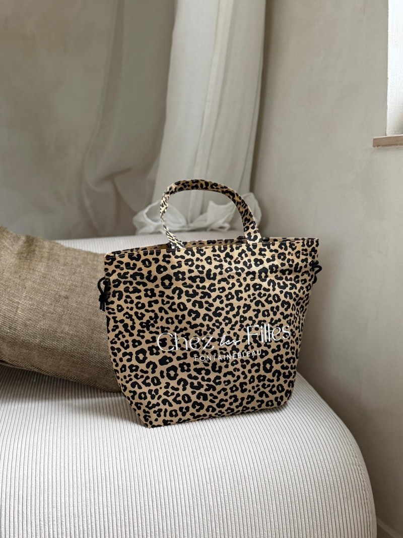 NICE BAG – LEOPARD PRINT – M (40x14x30cm)