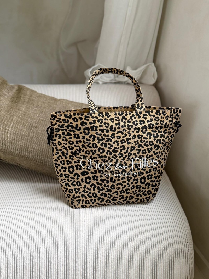 NICE BAG – LEOPARD PRINT – M (40x14x30cm)