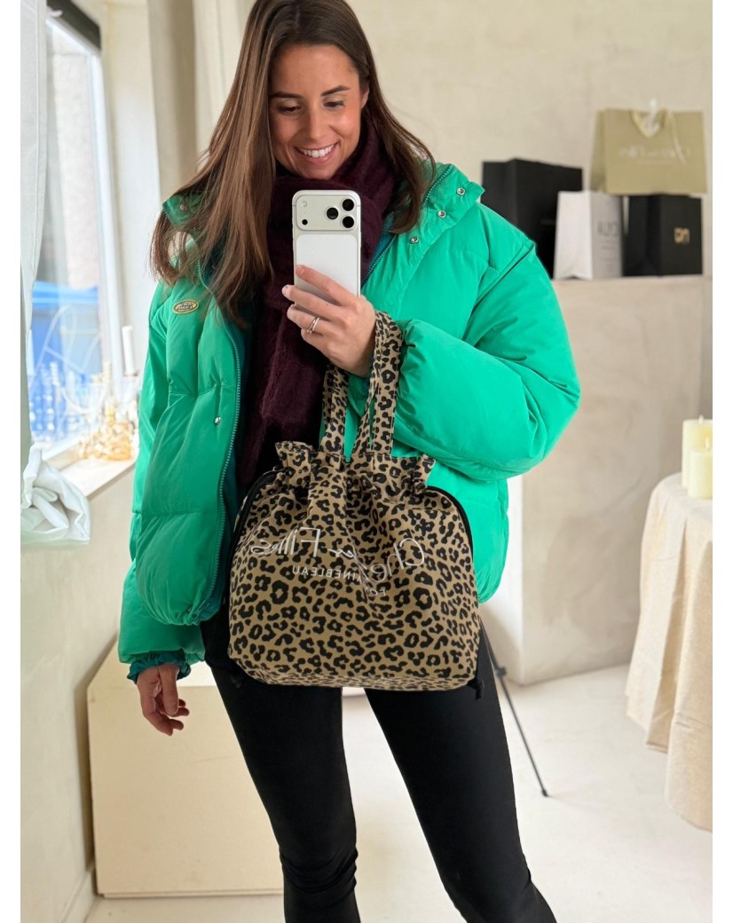 NICE BAG – LEOPARD PRINT – M (40x14x30cm)
