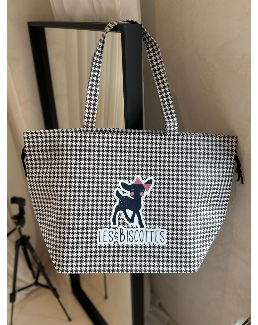 Kopie von TASCHE NICE Leopardenmuster – L (58 x 24 x 35 cm)