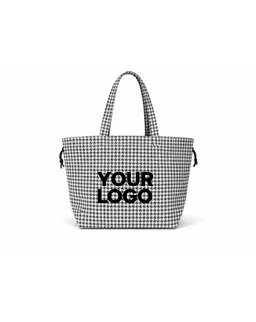 NICE BAG HOUNDSTOOTH – L (58 x 24 x 35 cm)