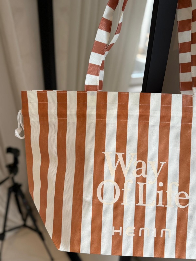 NICE BAG LINEA – TERRACOTTA - L (58 x 24 x 35 cm)