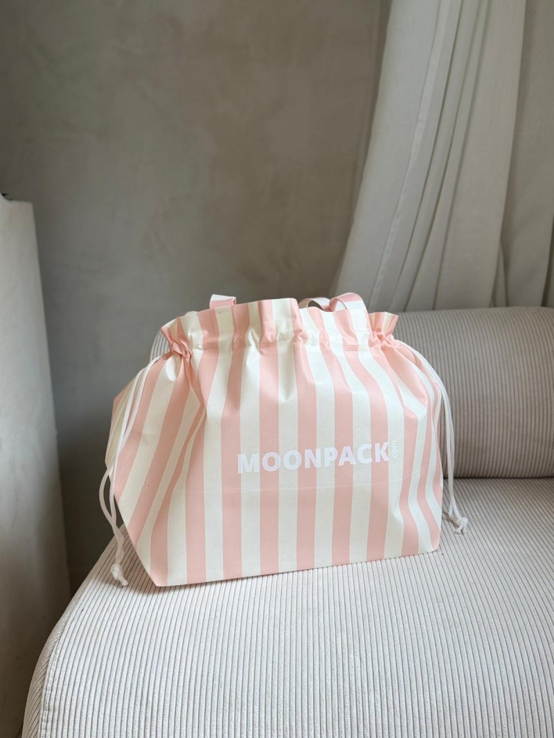 SAC NICE LINEA ROSE PÂLE - L 🩷 (58x24x35cm)