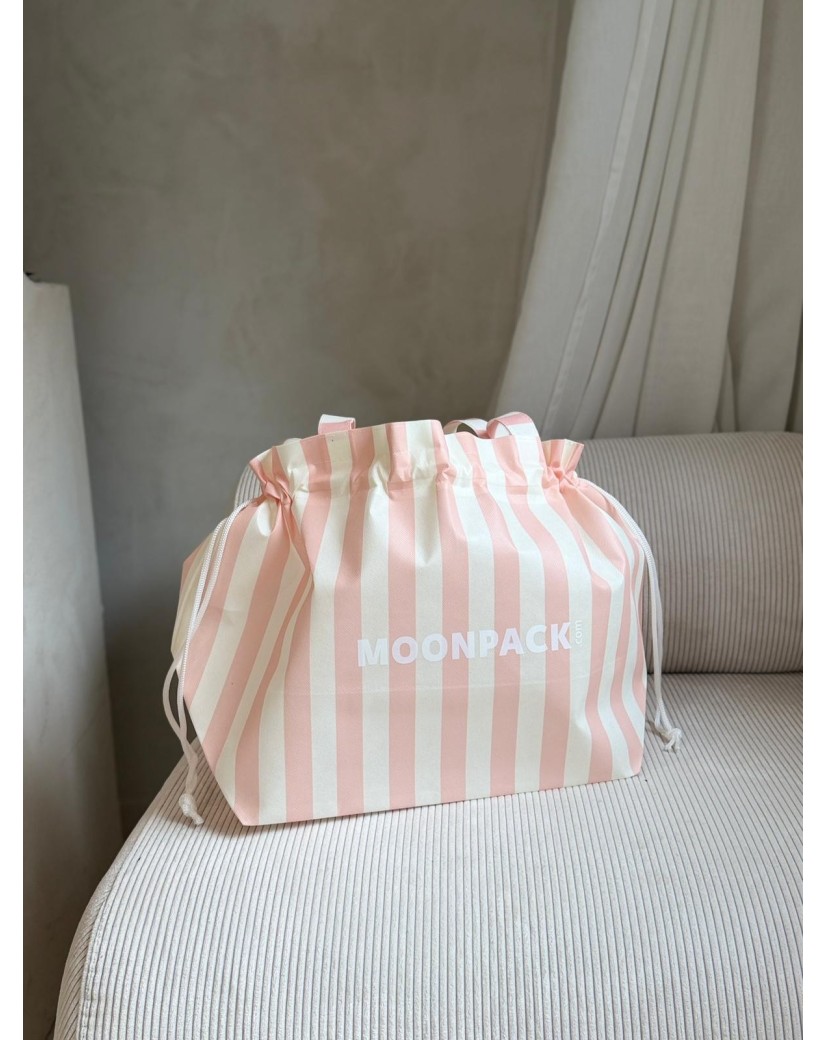 SAC NICE LINEA ROSE PÂLE - L 🩷 (58x24x35cm)