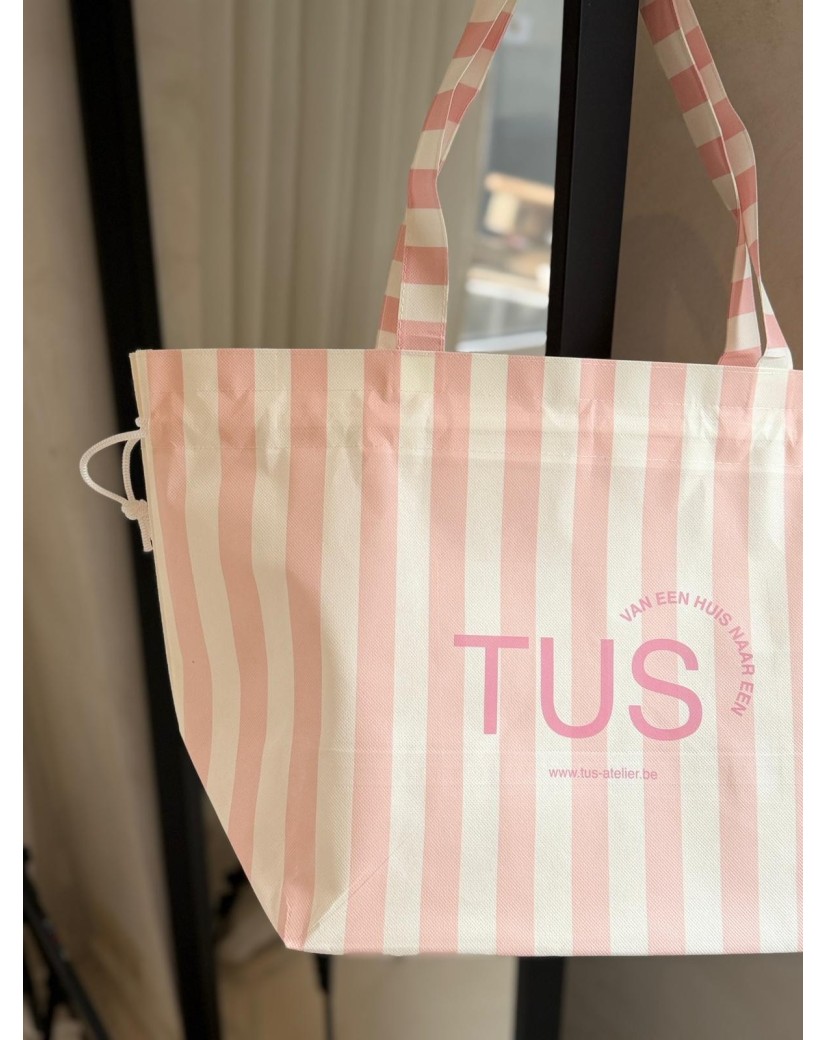 SAC NICE LINEA ROSE PÂLE - L 🩷 (58x24x35cm)