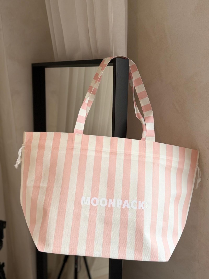 SAC NICE LINEA ROSE PÂLE - L 🩷 (58x24x35cm)