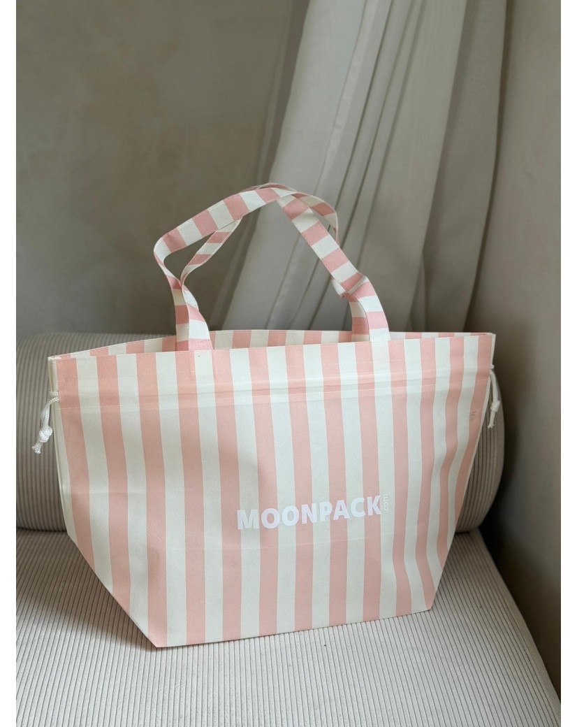 SAC NICE LINEA ROSE PÂLE - L 🩷 (58x24x35cm)