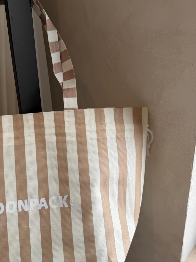 SAC NICE LINEA BEIGE - L 🤎 (58x24x35cm)