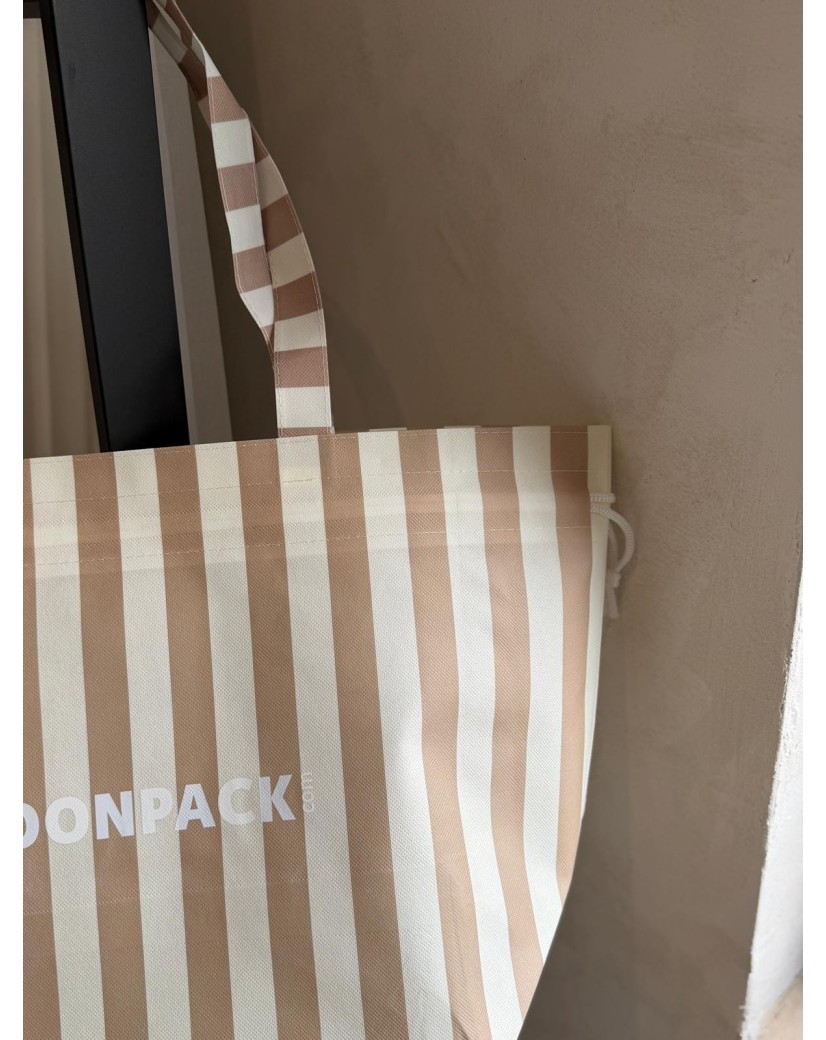 NICE BAG LINEA – BEIGE - L (58 x 24 x 35 cm)