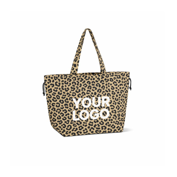 TASCHE NICE Leopardenmuster – L (58 x 24 x 35 cm)