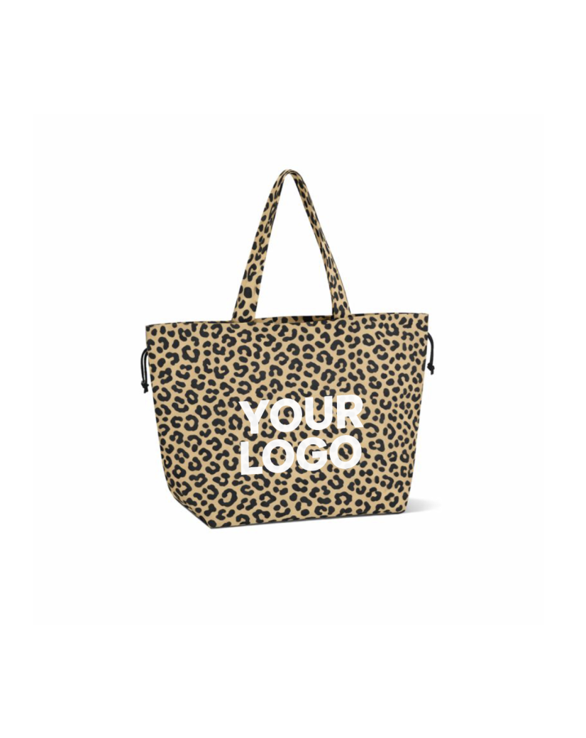 TASCHE NICE Leopardenmuster – L (58 x 24 x 35 cm)