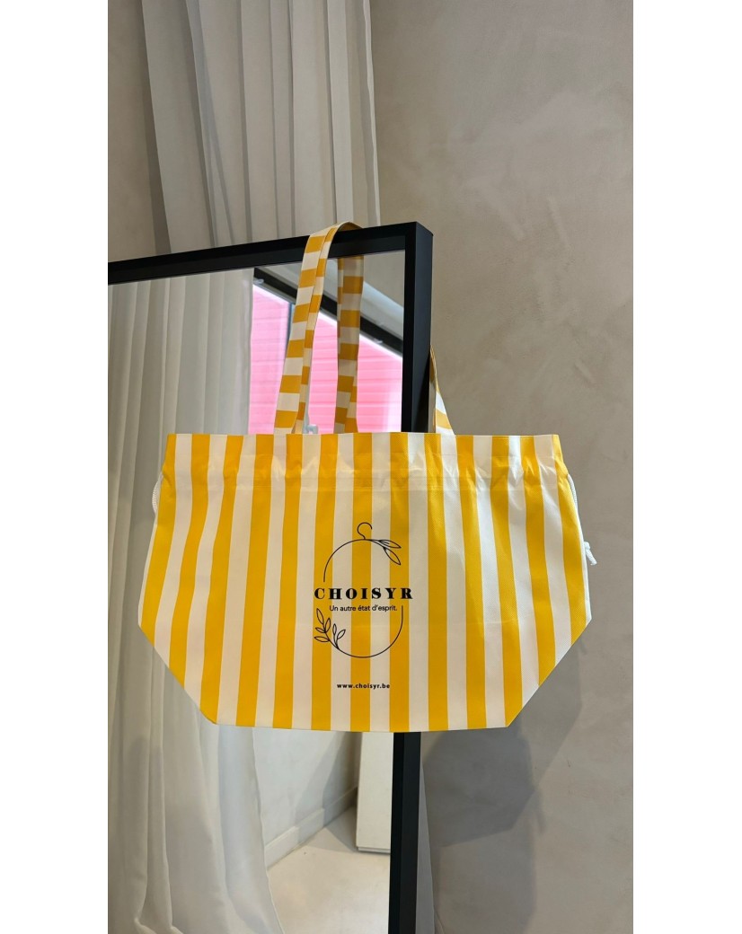 SAC NICE LINEA JAUNE  - L 💛  (58x24x35cm)