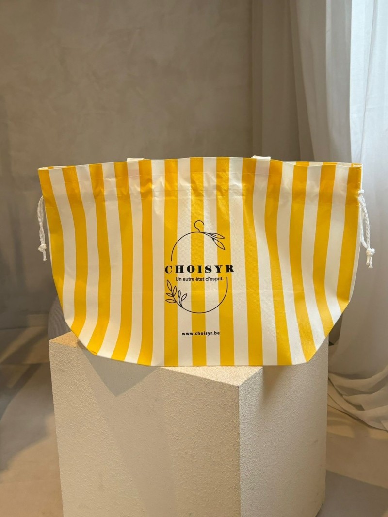 SAC NICE LINEA JAUNE  - L 💛  (58x24x35cm)