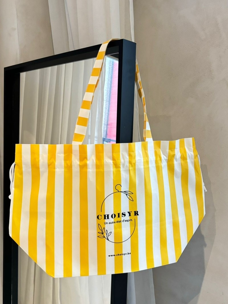 SAC NICE LINEA JAUNE  - L 💛  (58x24x35cm)