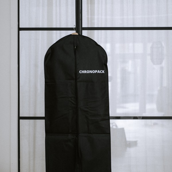 MILAN GARMENT BAG - BLACK (65x185 cm)
