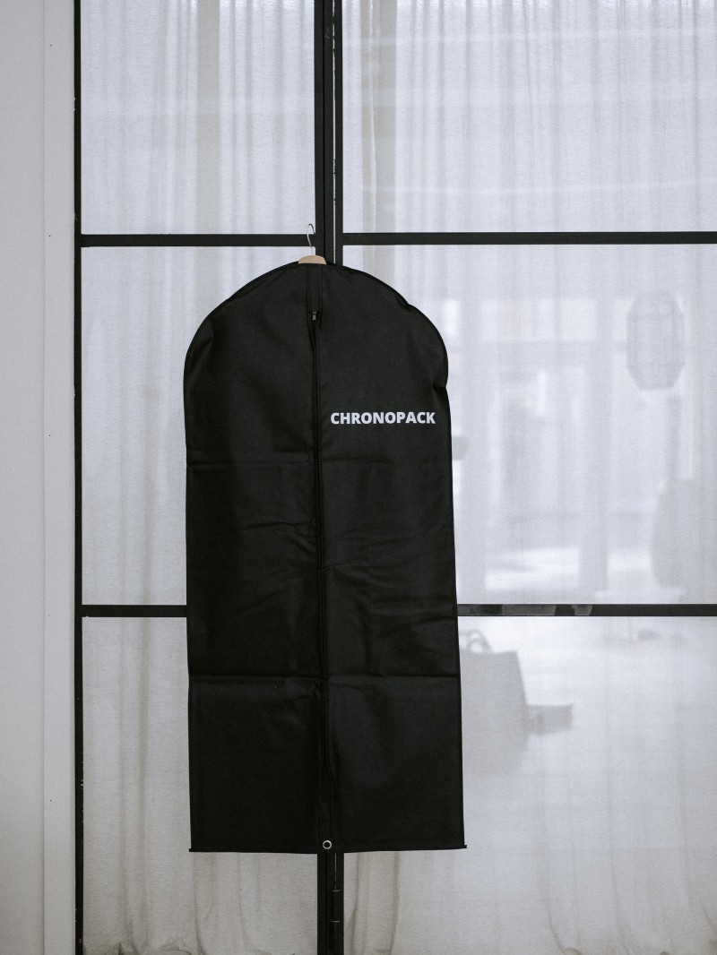 HOUSSE À VÊTEMENTS MILAN - NOIR (65x185cm)